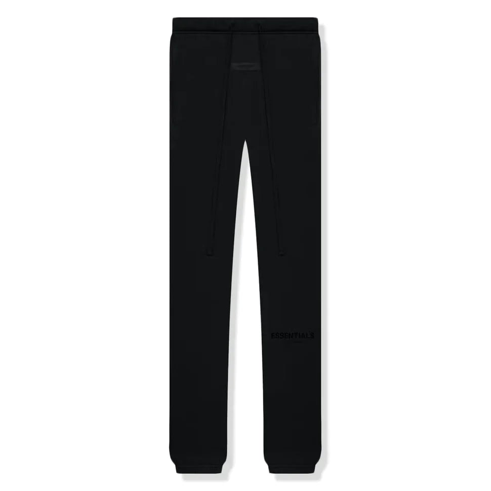 FEAR OF GOD ESSENTIALS BLACK SWEATPANTS (SS22)