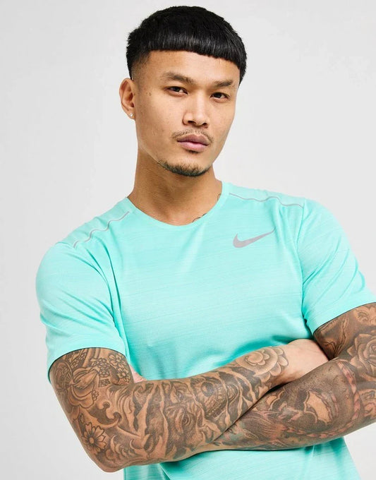 NIKE MILER & CHALLENGER SHORTS SET - TURQUOISE