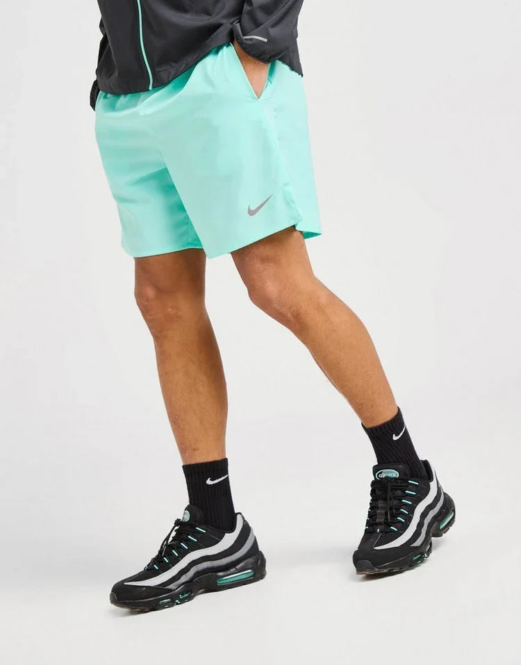 NIKE MILER & CHALLENGER SHORTS SET - TURQUOISE