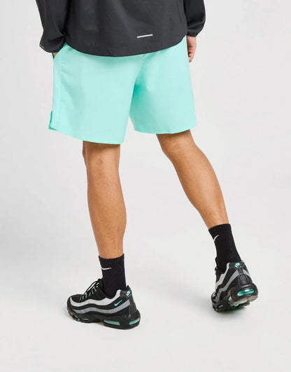 Nike Playful Turquoise UV Windbreaker, Nike Miler T-Shirt & Nike Challenger Shorts Set