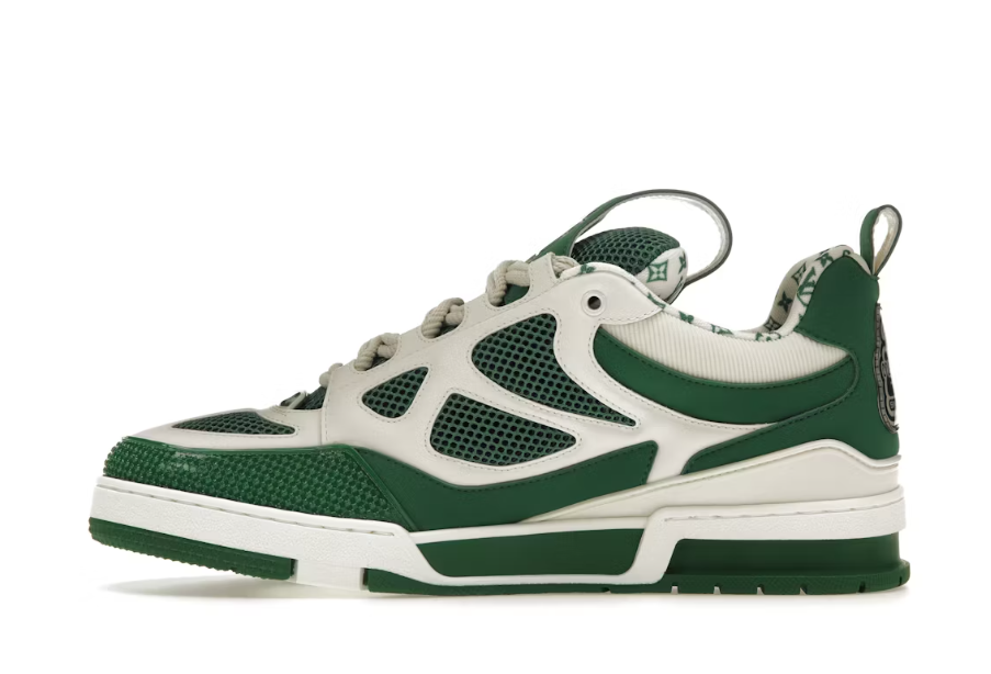 Louis Vuitton Skates Green And White