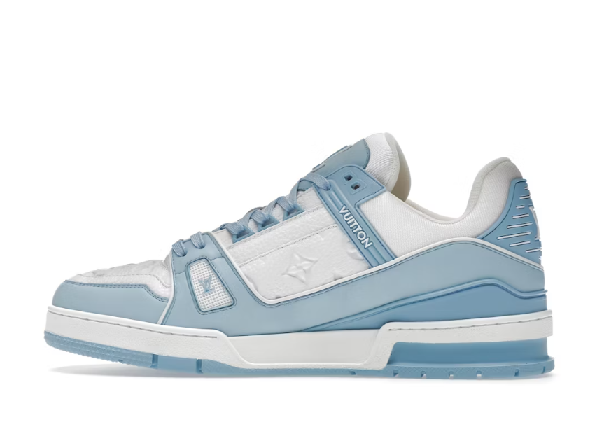 Louis Vuitton Skates Light Blue and White
